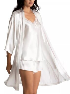 BRIDE Silky Set in White